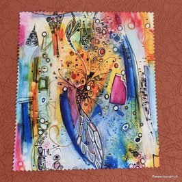 Brillen Tuch aus Mikrofaser 18 x 15 cm