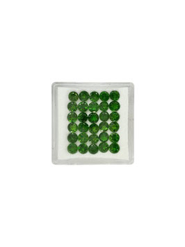 Chromdiopsid rund fac. ø 3,5 mm