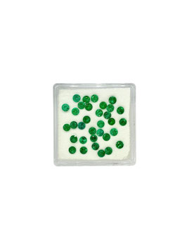 Smaragd rund fac. ø 2,6 mm