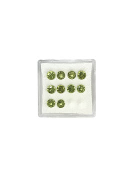 Peridot rund fac. ø 4 mm