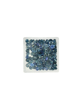 Saphir blau rund fac. ø 3 mm