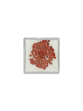 Saphir orange (beh.) rund fac. ø 1,8 mm