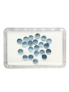 Aquamarin rund cab. ø 5 mm