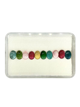Turmalin oval fac. 7x5 mm