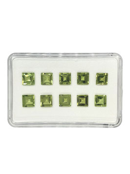 Peridot Carré fac. ø mm