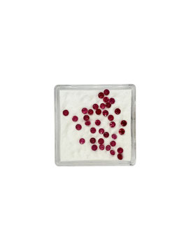 Rubin rund fac. ø 2-2,1 mm