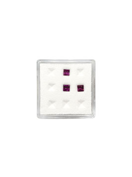 Rhodolith Carré fac. 3 mm