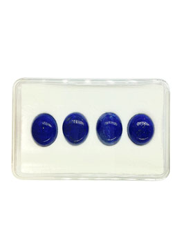 Lapislazuli oval cab. 12x10 mm