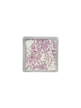 Saphir rosa rund fac. ø 1,2 mm