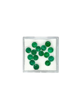 Smaragd rund fac. ø 4,2-4,3 mm