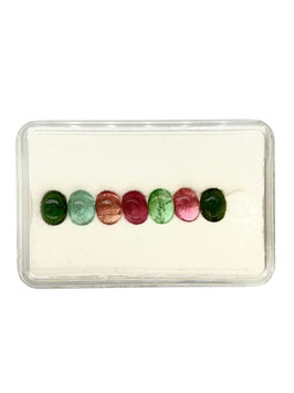 Turmalin oval fac. 8x6 mm