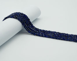 Strang Lapis Lazuli Kugeln facettiert 2,5 mm