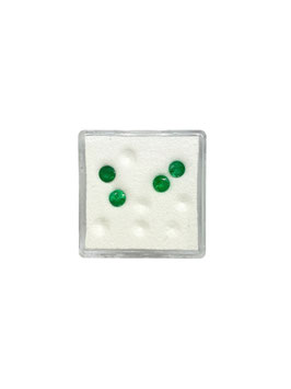 Smaragd rund fac. ø 3,5-3,6 mm