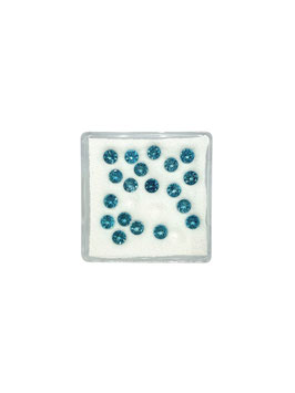 Topas London Blue rund fac. ø 3 mm