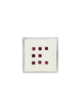 Rubin Carré fac. 2,2 mm
