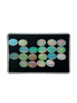 Opal rund cab. 8x6 mm