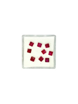 Rubin Carré fac. 3,1-3,3 mm