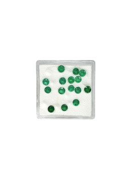 Smaragd rund fac. ø 3,2-3,3 mm