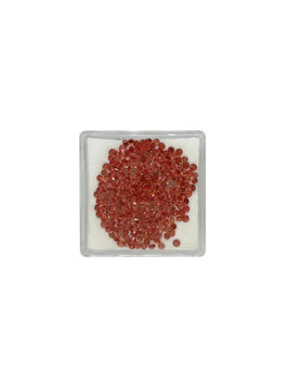 Saphir orange (beh.) rund fac. ø 1,5 mm