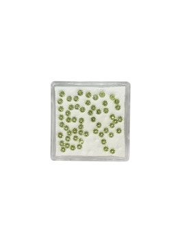 Peridot rund fac. ø 2 mm
