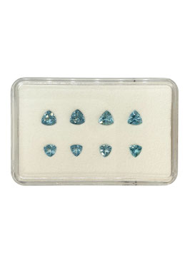 Aquamarin Trillant fac. 4/5 mm
