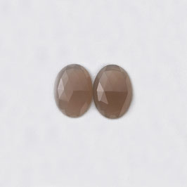 Rosen oval fac. poliert 18 x 13 mm