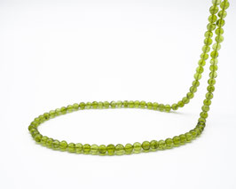 Strang Peridot Kugel glatt