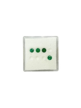 Smaragd rund fac. ø 3 mm