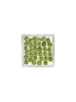 Peridot rund fac. ø 4 mm