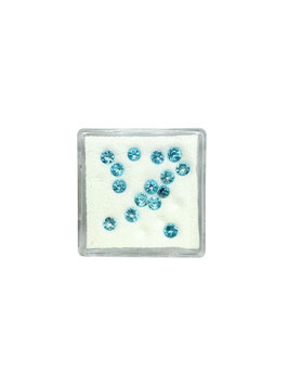 Topas Sky Blue rund fac. ø 3 mm