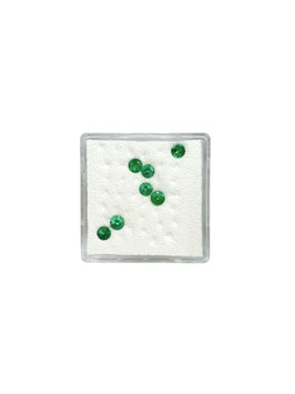 Smaragd rund fac. ø 3 mm