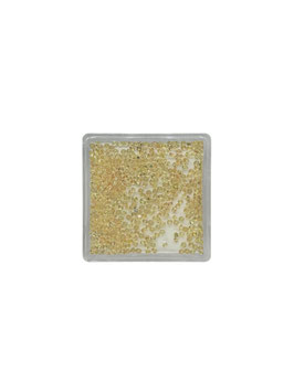 Saphir gelb (beh.) rund fac. ø 1,2 mm
