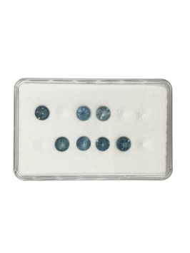 Aquamarin rund fac. ø 5 mm