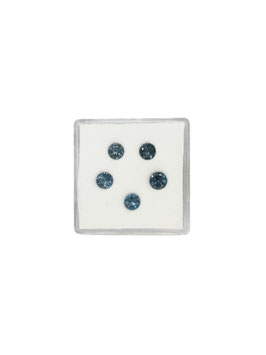 Aquamarin rund fac. ø 4 mm