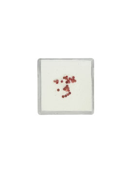 Saphir orange (beh.) rund fac. ø 1,2 mm