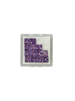Amethyst Carré fac. 3 mm