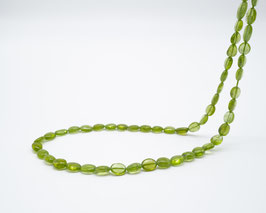 Strang Peridot oval glatt