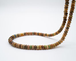 Strang Opal Button glatt