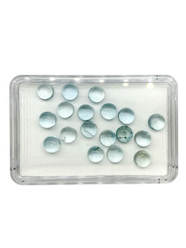Aquamarin rund cab. ø 5 mm