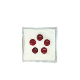Rubin rund cab. ø 4,8-5,2 mm Beh.