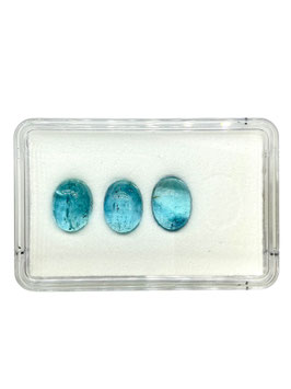Aquamarin oval cab. 12x9 mm