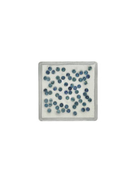 Saphir blau rund fac. ø 1,8 mm