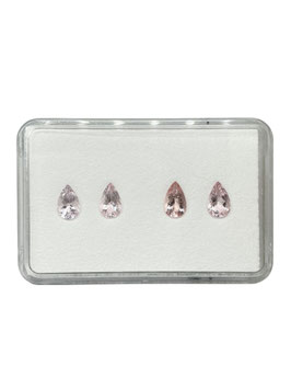 Morganit Tropfen fac. 8x5 mm