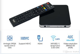 TVIP S-Box v.605  IPTV 4K HEVC Multimedia Streamer