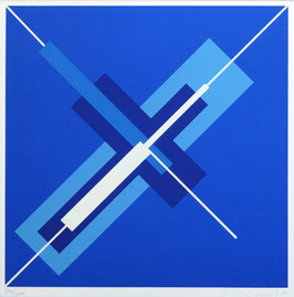 Frantisek Kyncl (1934-2011) - BLAUE KOMPOSITION