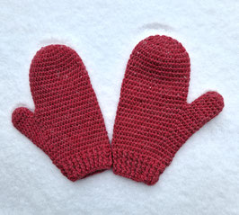 Handschuhe, Fäustlinge aus reiner Wolle! Gr.: 6