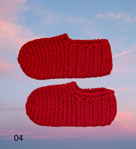 Puschen, Bettschuhe, Hausschuhe, gehäkelt