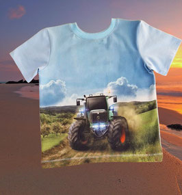 T-Shirt für kleine Farmer! Unikat, Gr. 134