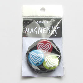 Magnets frigo x3