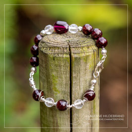Granat Armband 324